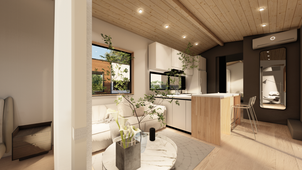 Homeplex Prefab Homes California Clevers Car 1