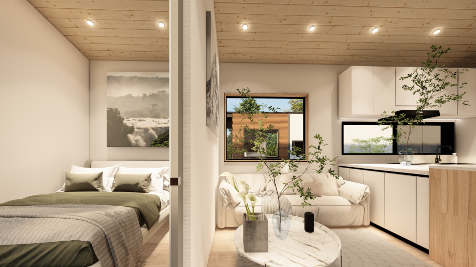 Homeplex Prefab Homes California Clevers Car 3