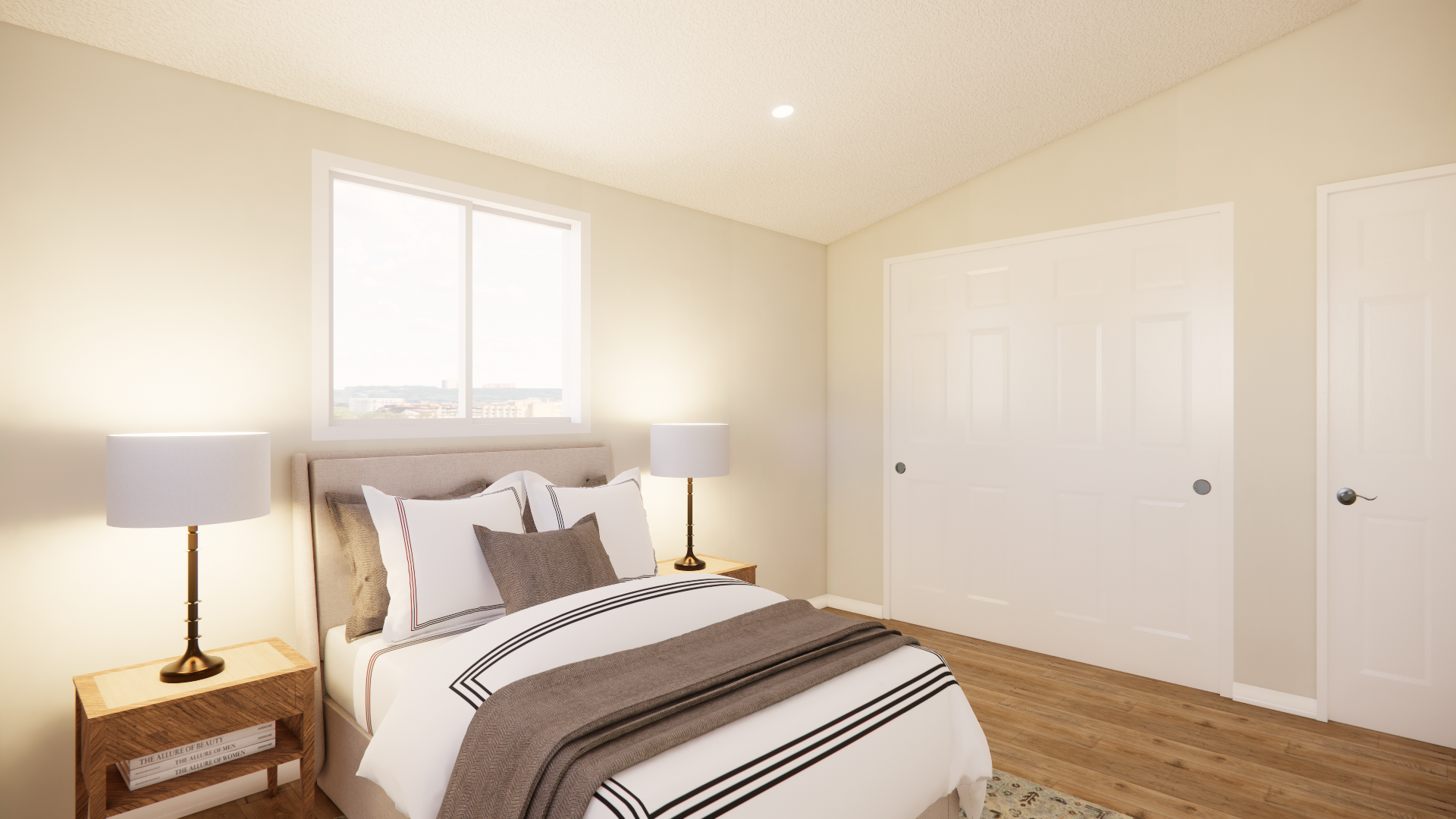 C 805 Homeplex Prefab homes California Adu California Bedroom - european oak