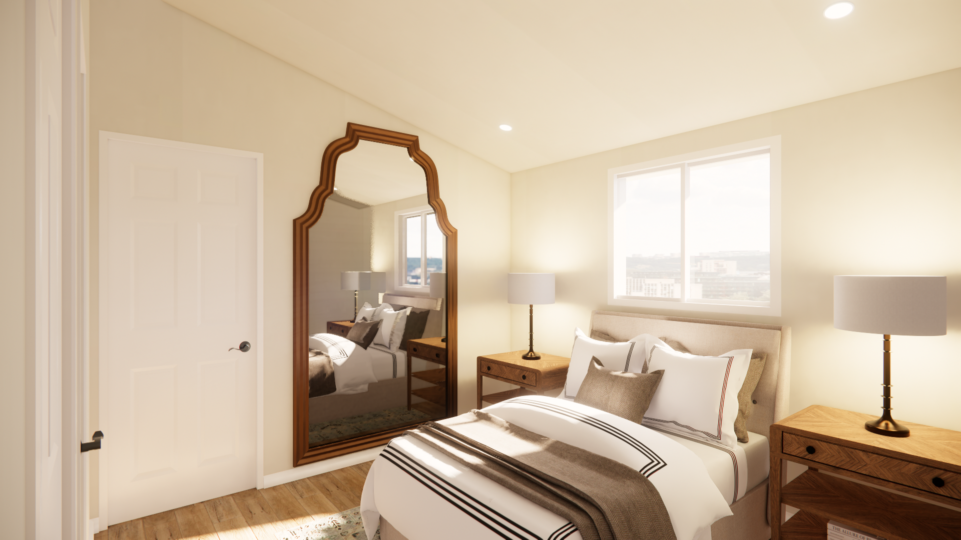 C 810 Homeplex Prefab homes California Adu California bedroom - european oak