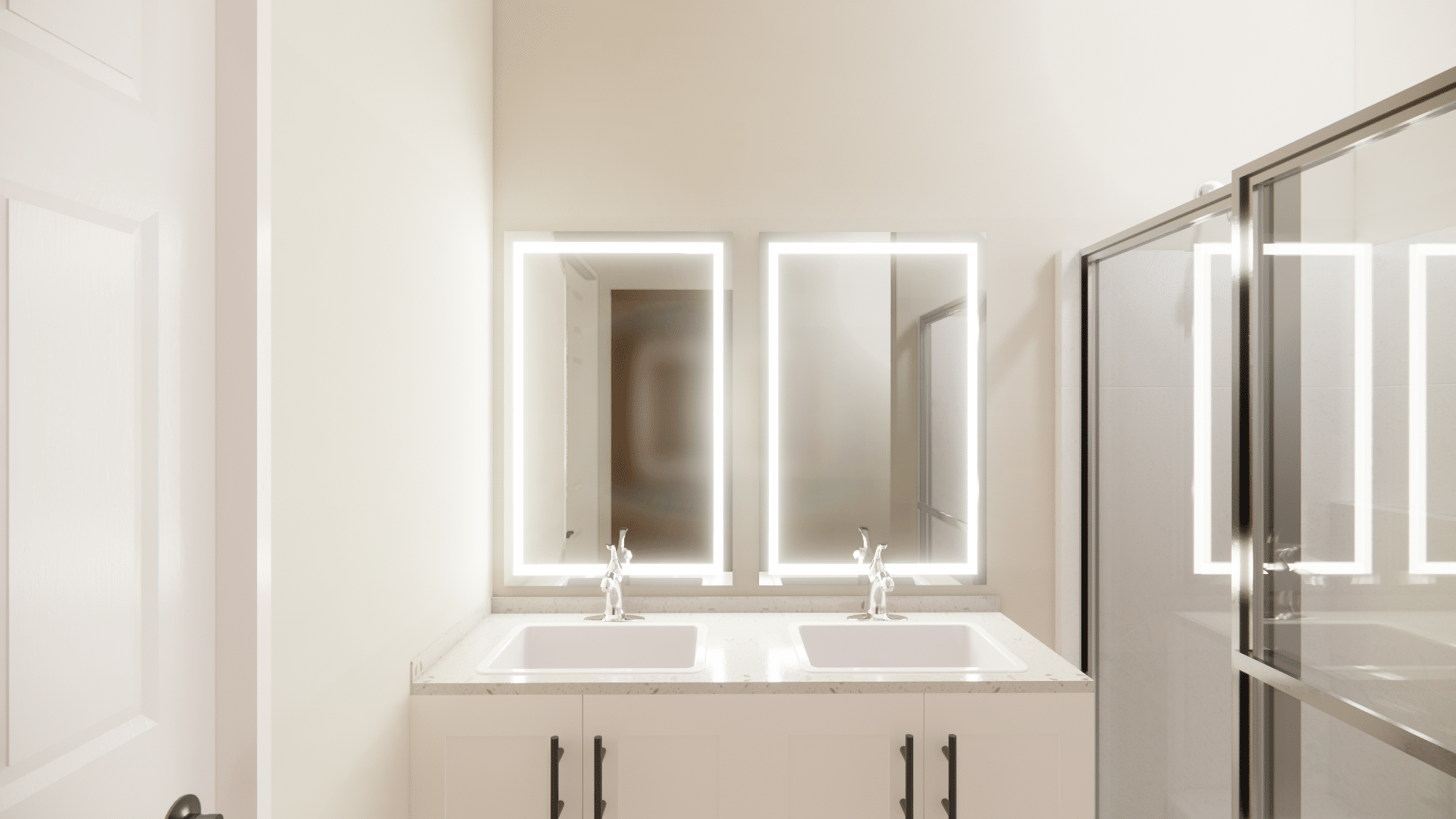 C 880 Homeplex Prefab homes California Adu California Bathroom stall shower2