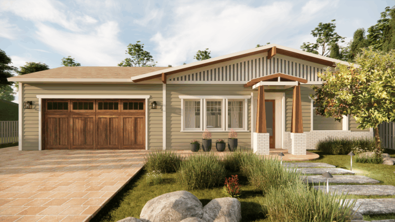 Prefab Homes California Craftsman Garage Def