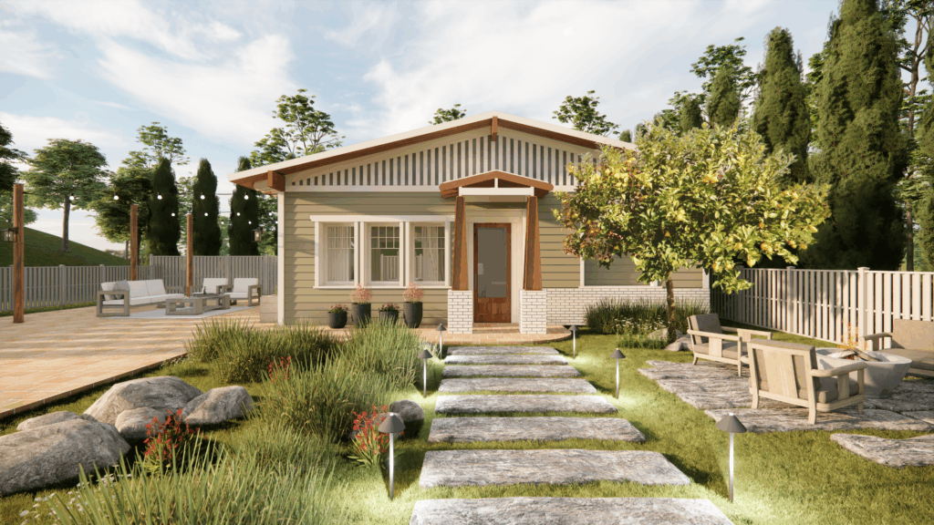 Prefab Homes California Craftsman No Garage Def