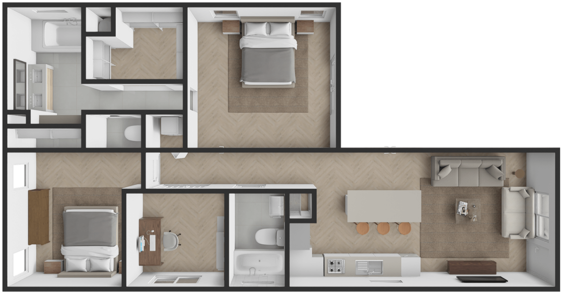 CASITA 1100 HOMEPLEX Prefab Homes California