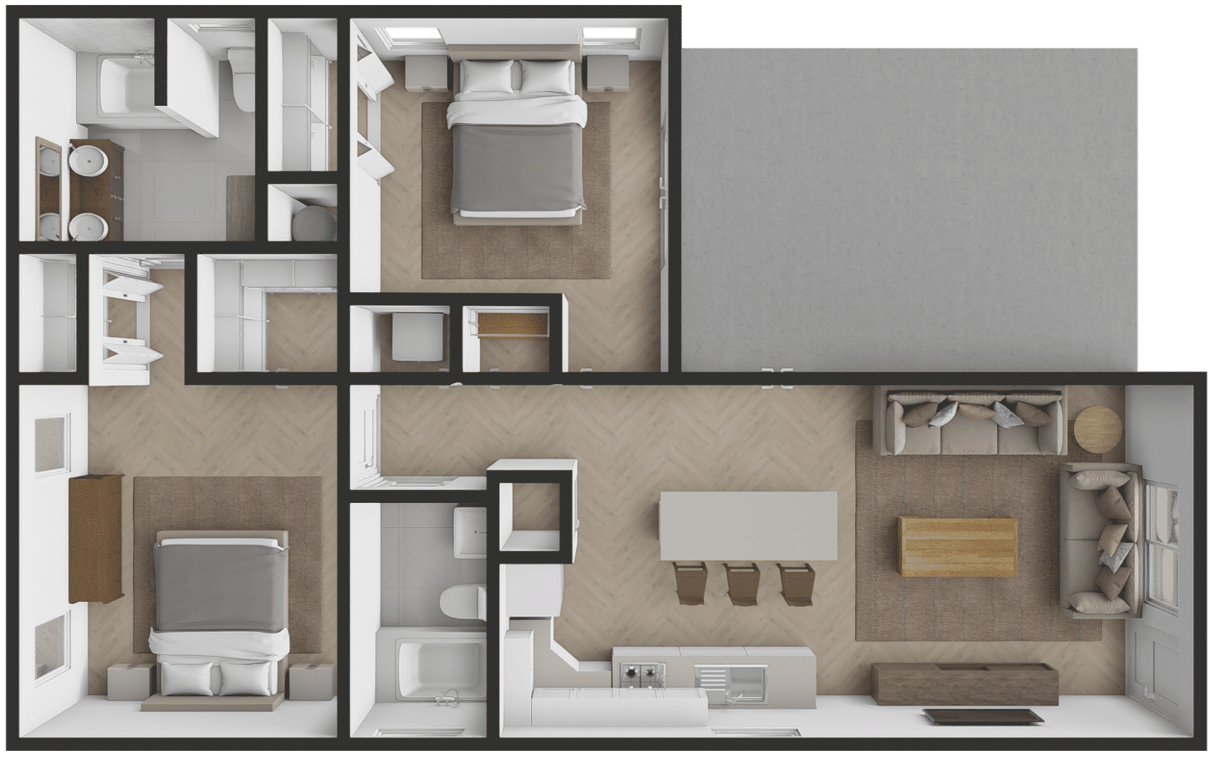 CASITA 880 HOMEPLEX Prefab Homes California