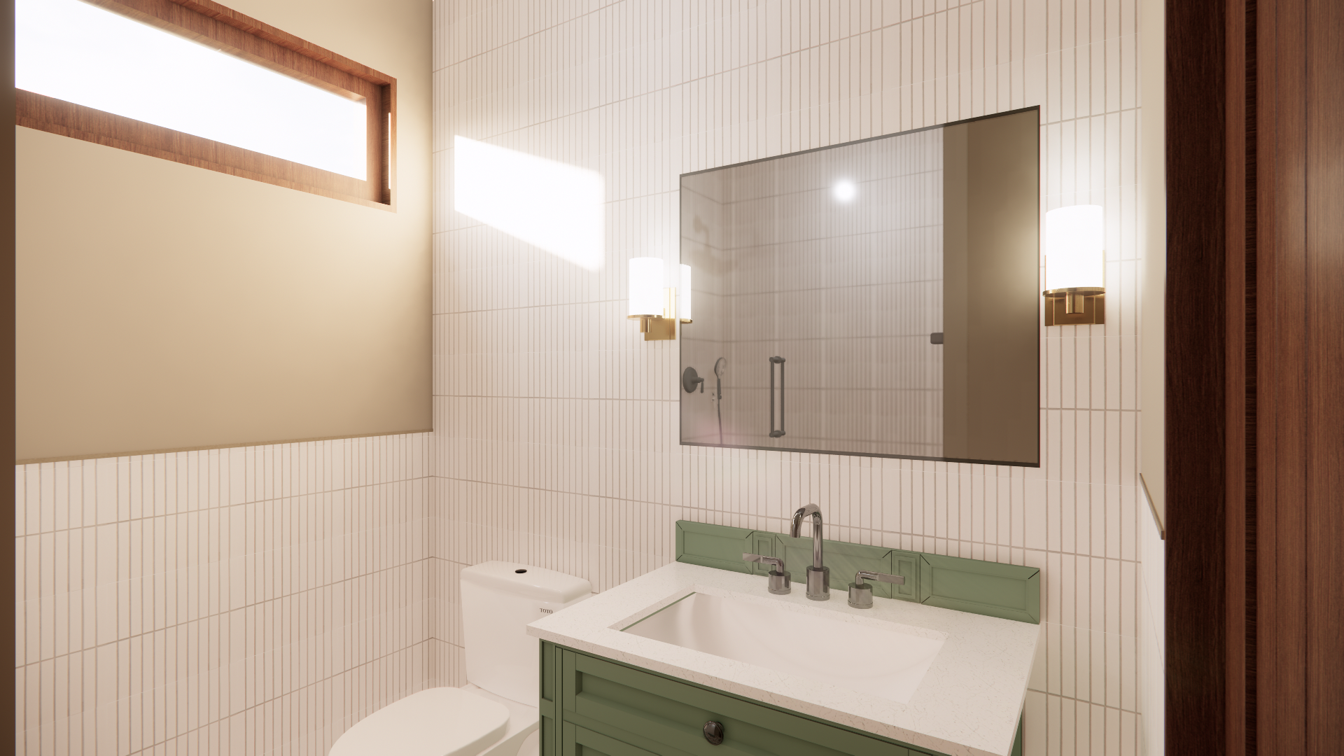 THE FLEXY CALABASAS ULTIMATE BATHROOM Homeplex Prefab Homes California