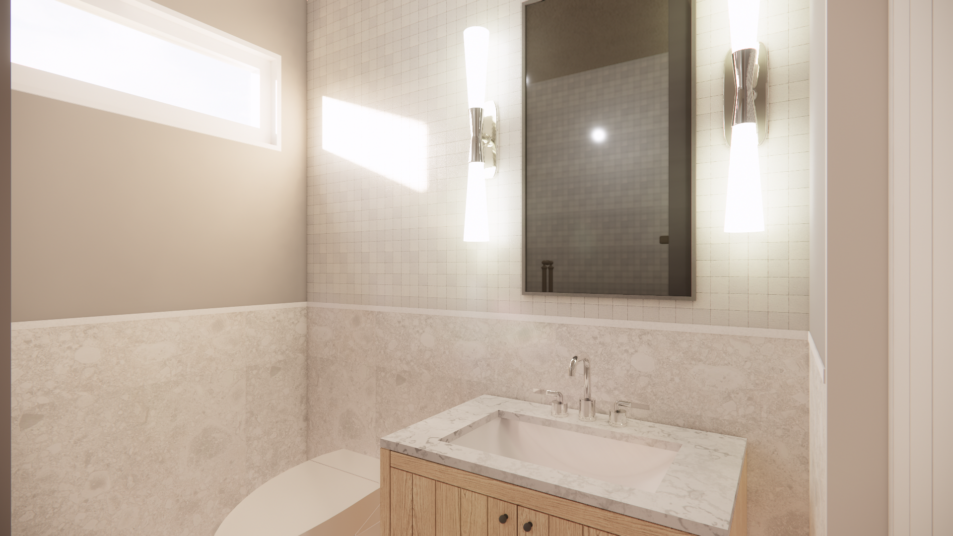 THE FLEXY MALIBU ULTIMATE BATHROOM Homeplex Prefab Homes California