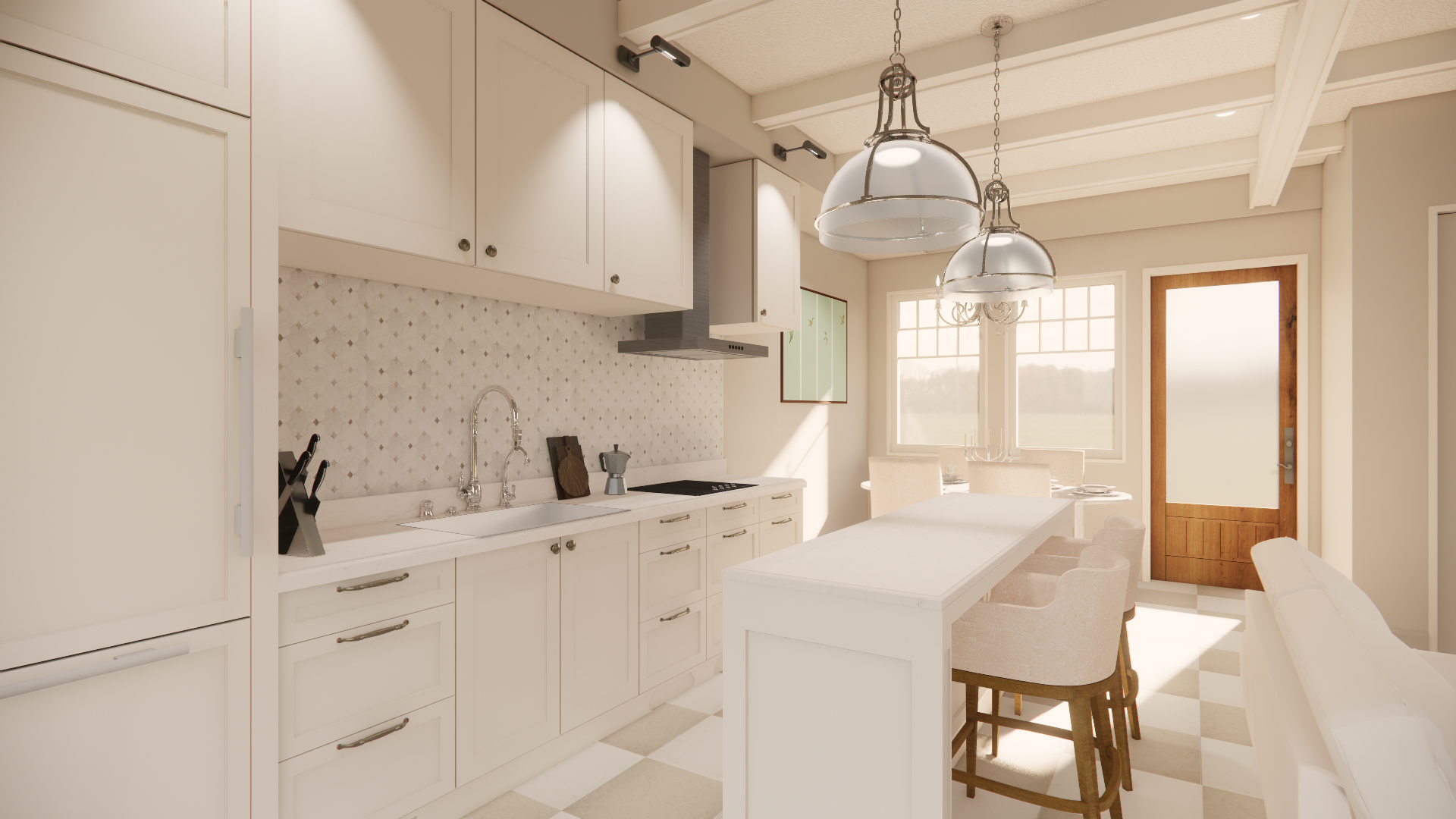 THE FLEXY PASADENA ULTIMATE KITCHEN Homeplex Prefab Homes California