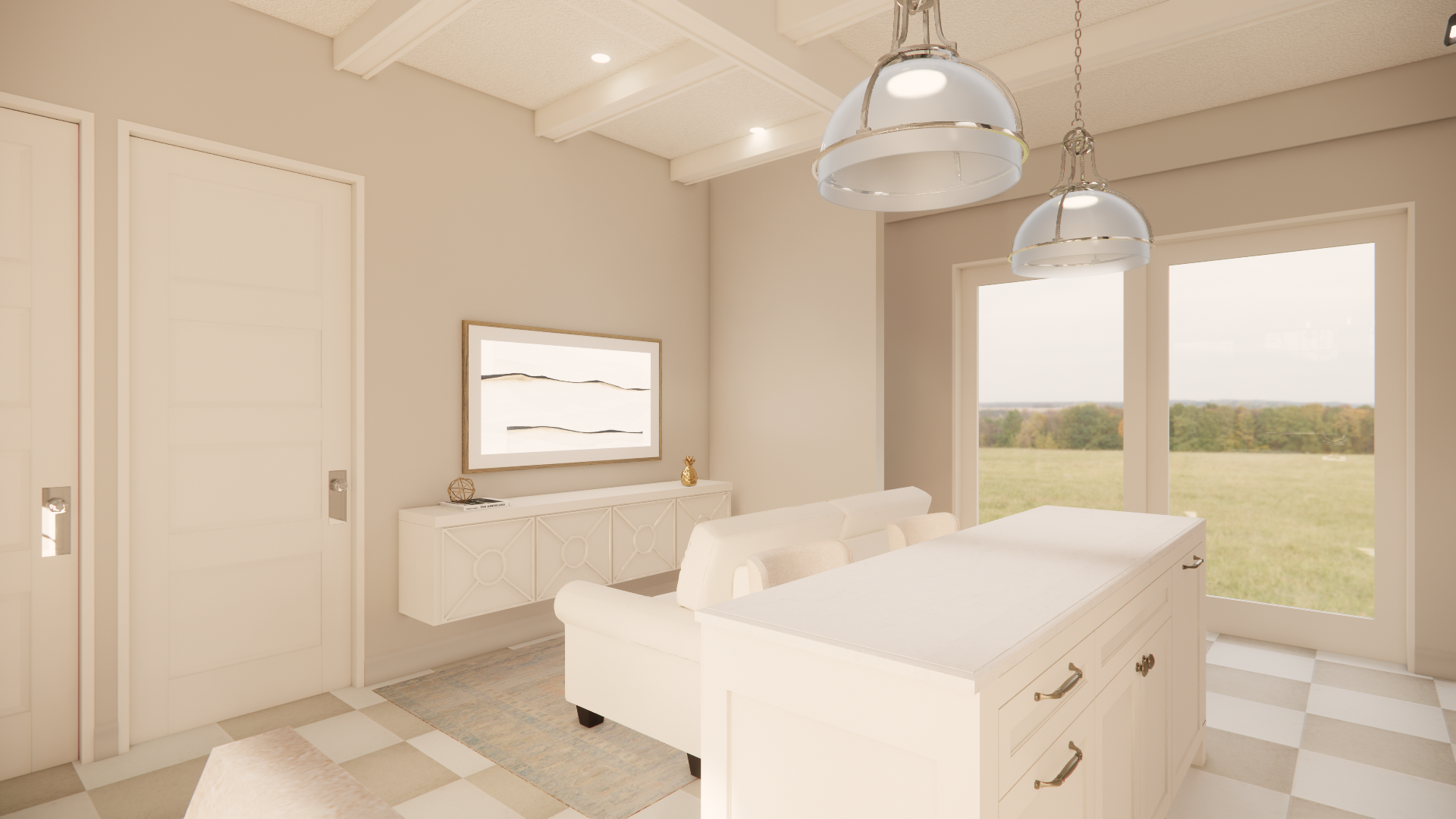 THE FLEXY PASADENA ULTIMATE LIVINGROOM Homeplex Prefab Homes California