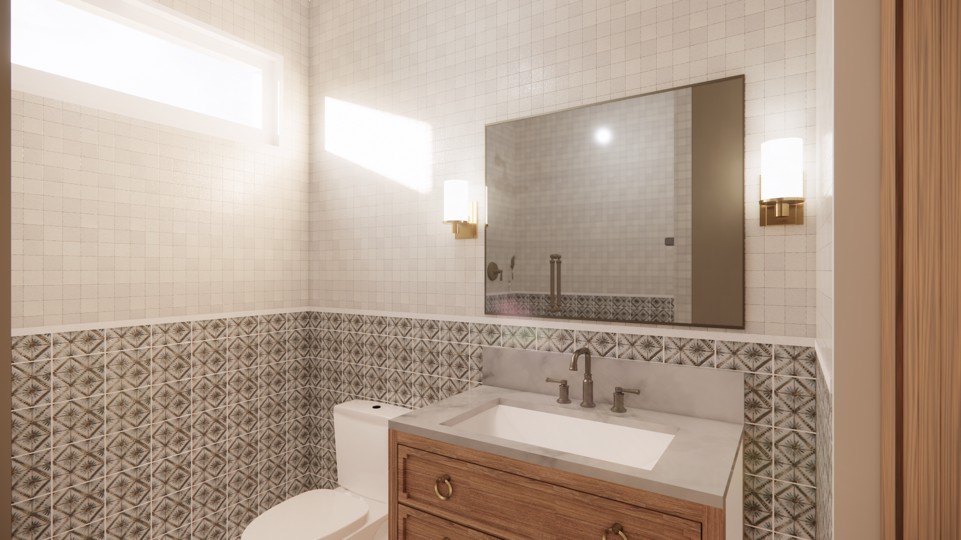 THE FLEXY SANTA BARBARA ULTIMATE BATHROOM Homeplex Prefab Homes California