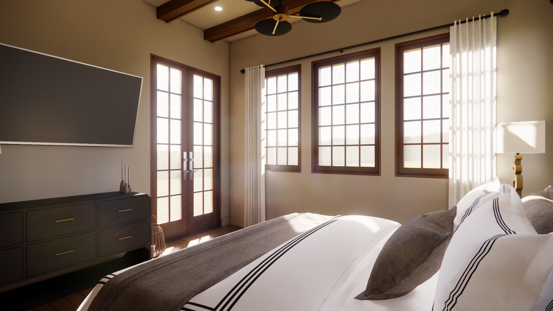 THE SANCTUARY CALABASAS ULTIMATE BEDROOM 2 Homeplex Prefab Homes California