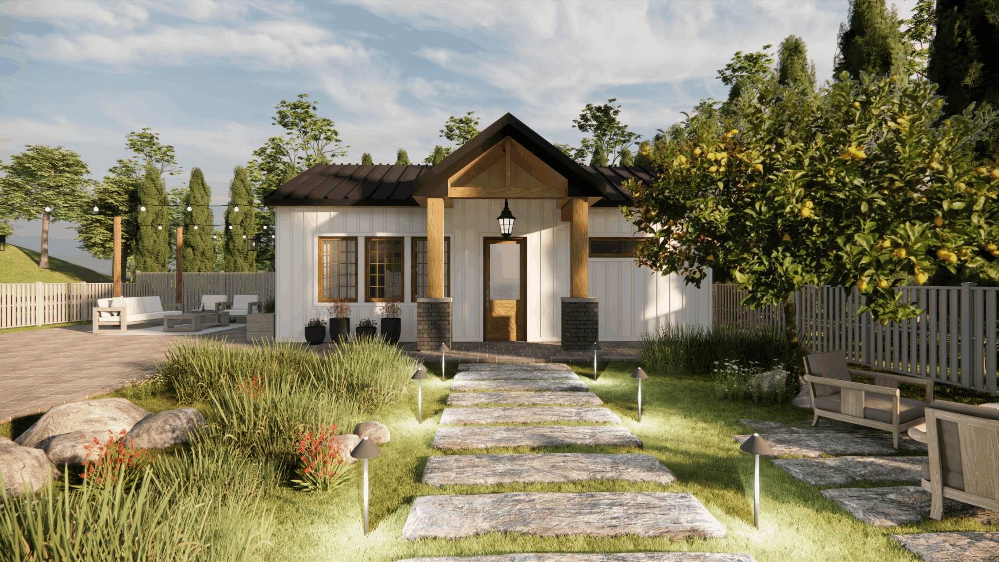 THE SANCTUARY CALABASAS ULTIMATE EXT Homeplex Prefab Homes California