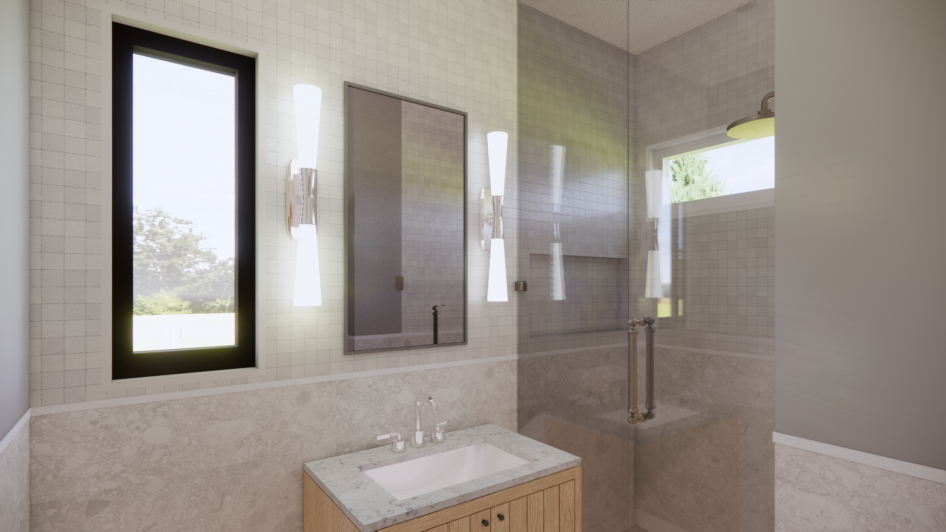 THE SANCTUARY MALIBU ULTIMATE BATHROOM Homeplex Prefab Homes California