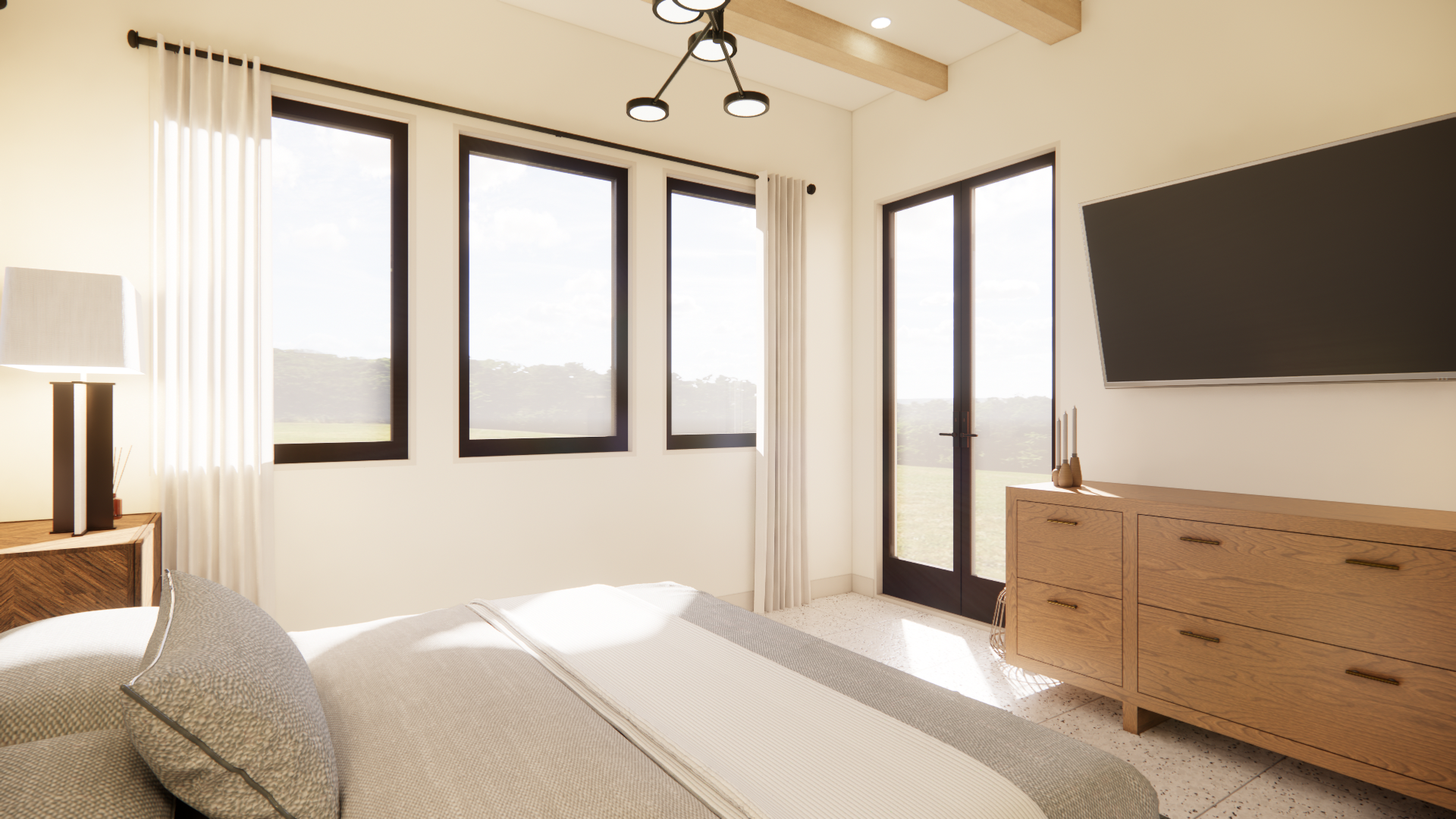 THE SANCTUARY MALIBU ULTIMATE BEDROOM 2 Homeplex Prefab Homes California