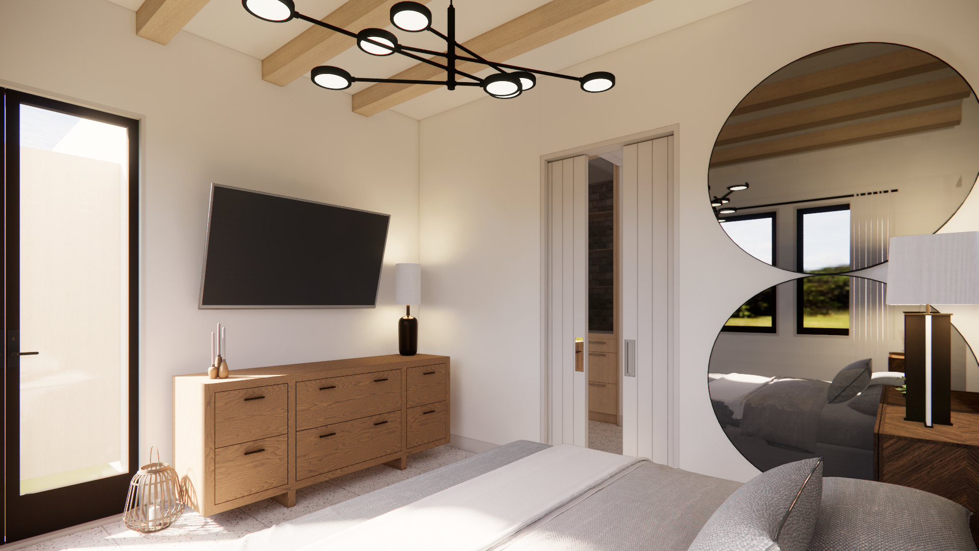 THE SANCTUARY MALIBU ULTIMATE BEDROOM Homeplex Prefab Homes California