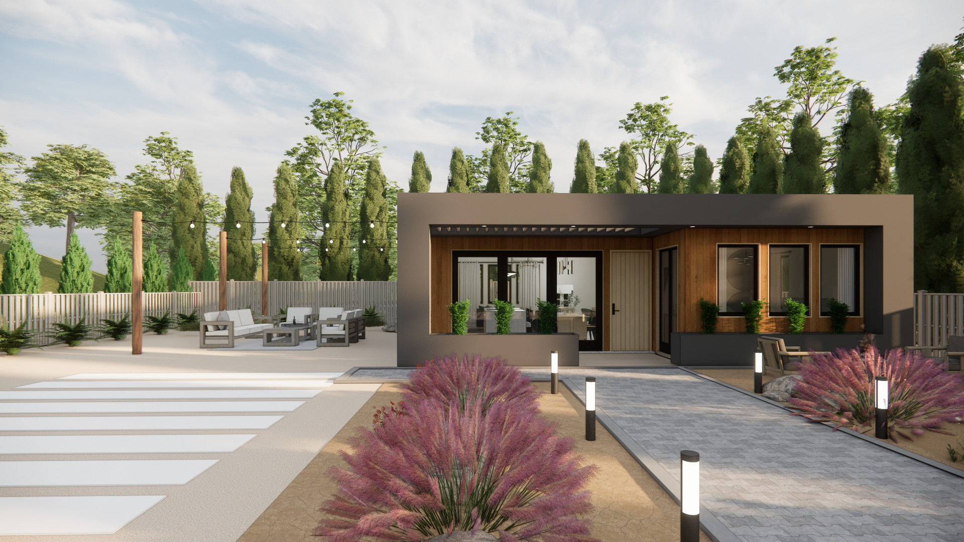 THE SANCTUARY MALIBU ULTIMATE EXT 2 Homeplex Prefab Homes California