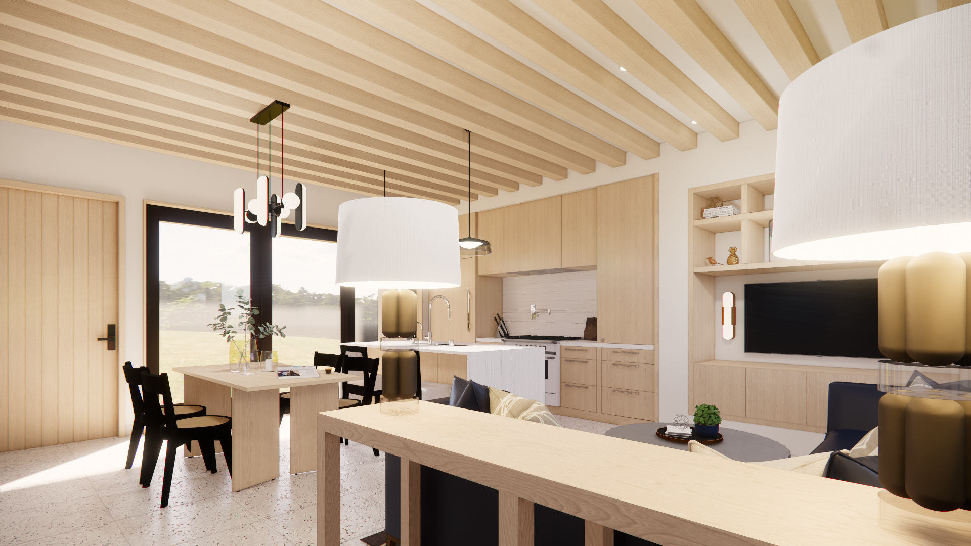 THE SANCTUARY MALIBU ULTIMATE KITCHEN Homeplex Prefab Homes California