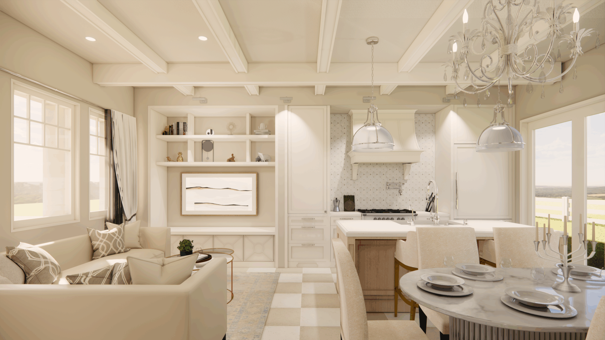 THE SANCTUARY PASADENA ULTIMATE KITCHEN Homeplex Prefab Homes California