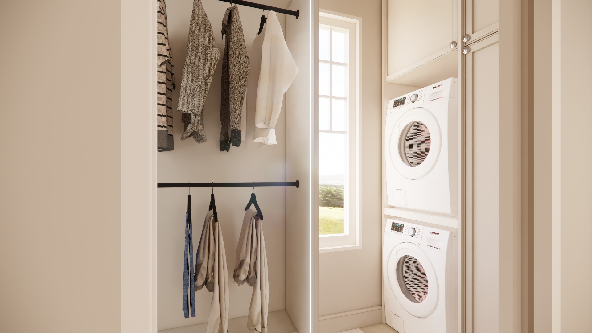 THE SANCTUARY PASADENA ULTIMATE LAUNDRY Homeplex Prefab Homes California