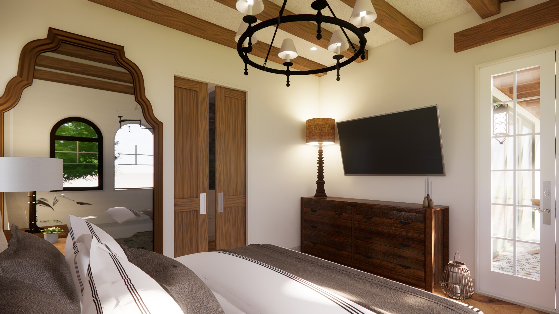 THE SANCTUARY SANTA BARBARA ULTIMATE BEDROOM 2Homeplex Prefab Homes California